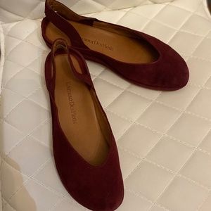 Suede flats - new!